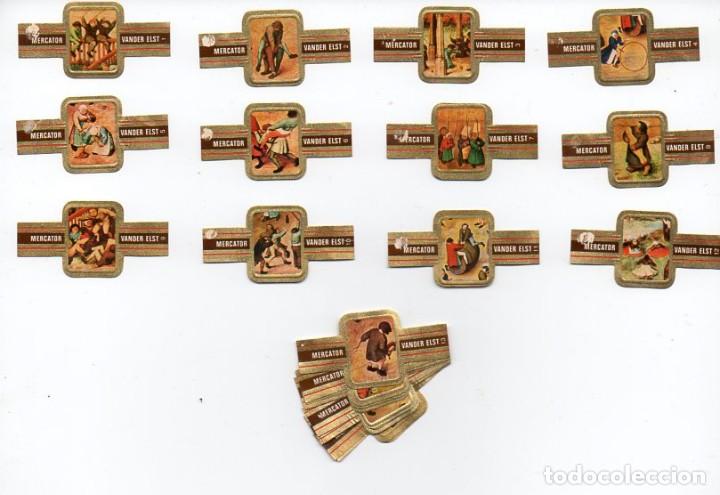 Vitolas de colecci&oacute;n: Vitolas Serie completa Mercator - Juegos de Ni&ntilde;os, f.p. 24 vitolas