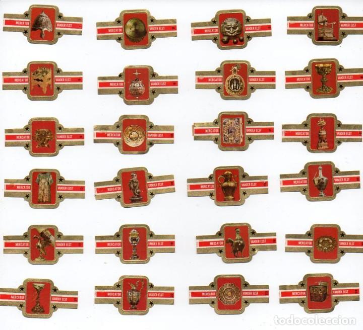 Vitolas de colecci&oacute;n: Vitolas Serie completa Mercator - Tesoros de Arte del Kremlin, 24 vitolas