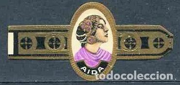 Vitolas de colecci&oacute;n: VITOLA AIDA - RETRATO DE MUJER
