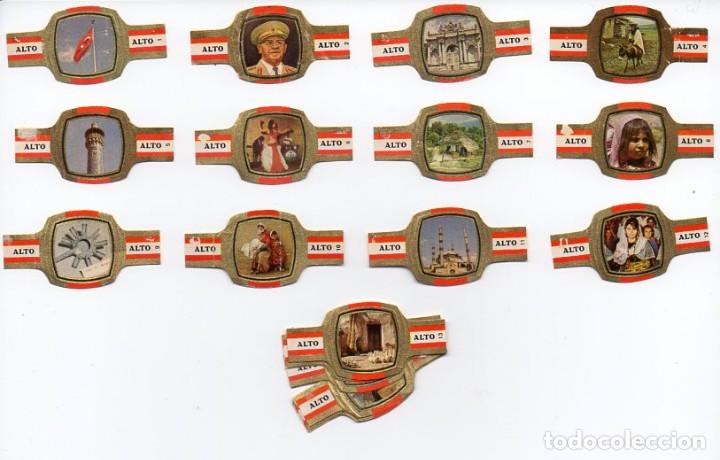 Vitolas de colecci&oacute;n: Vijosefa. Serie completa Alto, Turqu&iacute;a - Ir&aacute;n, f.p. 24 vitolas