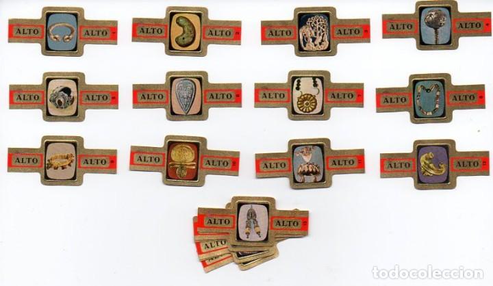 Vitolas de colecci&oacute;n: Vitolas. Serie completa Alto - Ornamentos, f.p. 24 vitolas