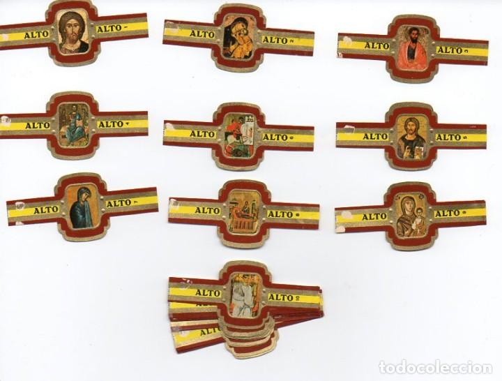 Vitolas de colecci&oacute;n: Vitolas. Serie Alto - Iconos. 24 vitolas.