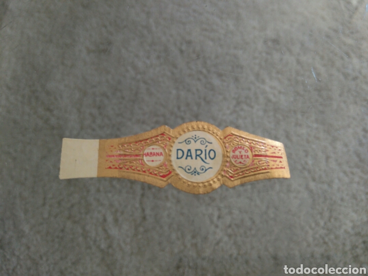 Vitolas de colecci&oacute;n: C- vitola Dar&iacute;o. Habana. Romeo y Julieta