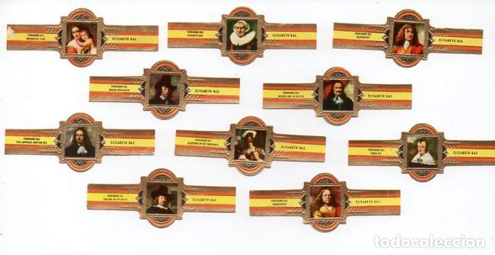Vitolas de colecci&oacute;n: Vitolas. Serie completa Elisabeth Bas - Fernando Bol (Fragmentos), serie B, 10 vitolas
