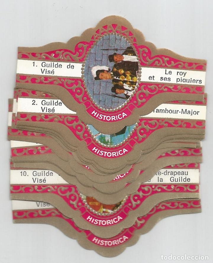 Vitolas de colecci&oacute;n: VITOLAS GUIDE DE VISE, HISTORICA ROJA &ndash; SERIE COMPLETA 12 VITOLAS