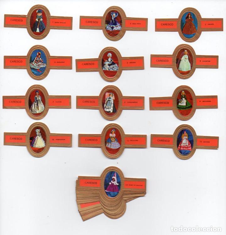 Vitolas de colecci&oacute;n: Vitolas. Serie Caresco - Mu&ntilde;ecas de Porcelana. 40 vitolas.