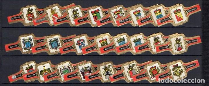 Vitolas de colecci&oacute;n: Vitolas. Serie completa Verellen - Escudos Nobiliarios. 24 vitolas.
