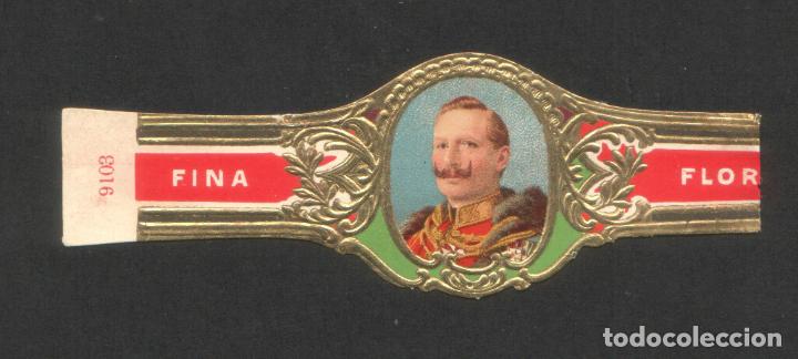 An&eacute;is de charuto de cole&ccedil;&atilde;o: VITOLA ANTIGUA DE PROCEDENCIA ALEMANA - EL EMPERADOR GUILLERMO II