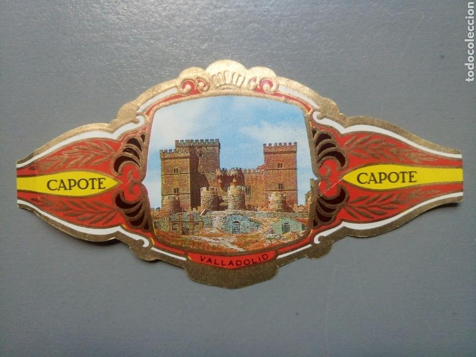Bagues de cigare de collection: Vitola capote Valladolid ciudades