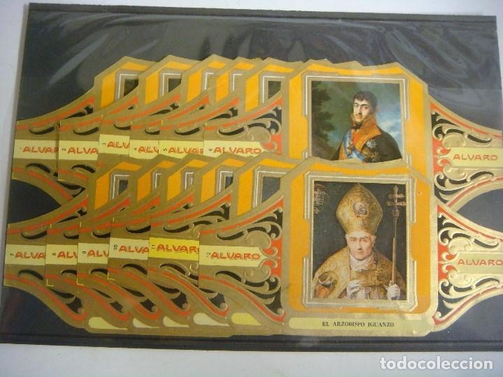 Vitolas de colecci&oacute;n: VITOLAS DE ALVARO COLECCION 12 VITOLAS CUADROS DE VICENTE LOPEZ (#)