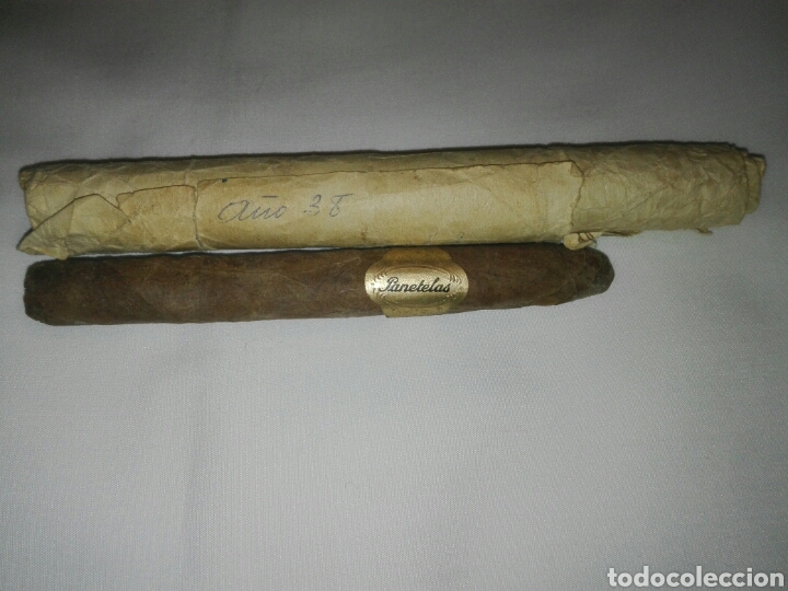 Vitolas de colecci&oacute;n: HABANO PANETELA. CUBA. 1938.
