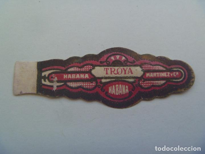 Vitolas de colecci&oacute;n: VITOLA DE PUROS TROYA , HABANA