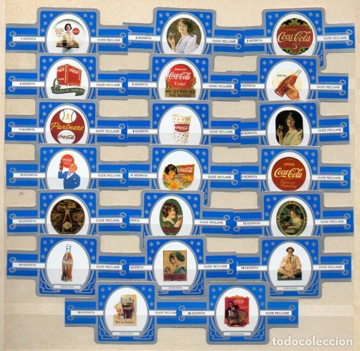 Vitolas de colecci&oacute;n: Vitolas. Serie Morrita, Anuncios Antiguos de Coca Cola. 20 vitolas.