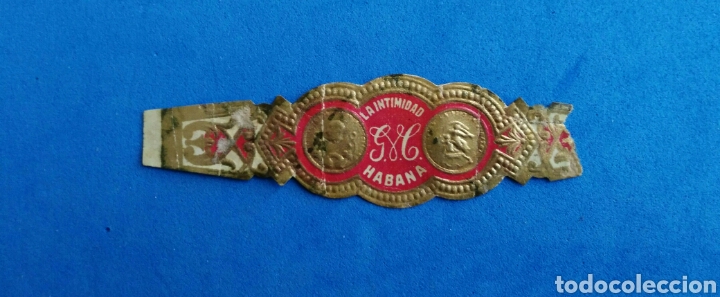 Vitolas de colecci&oacute;n: VITOLA. LA INTIMIDAD. HABANA. CUBA. ENVIO INCLUIDO EN EL PRECIO.