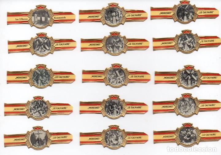 Vitolas de colecci&oacute;n: Vitolas. Serie completa Jubile - Calvario de Moresnet, S.M. 15 vitolas