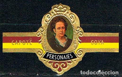 Vitolas de colecci&oacute;n: Goya, VITOLA DE CAPOTE - Foto 1