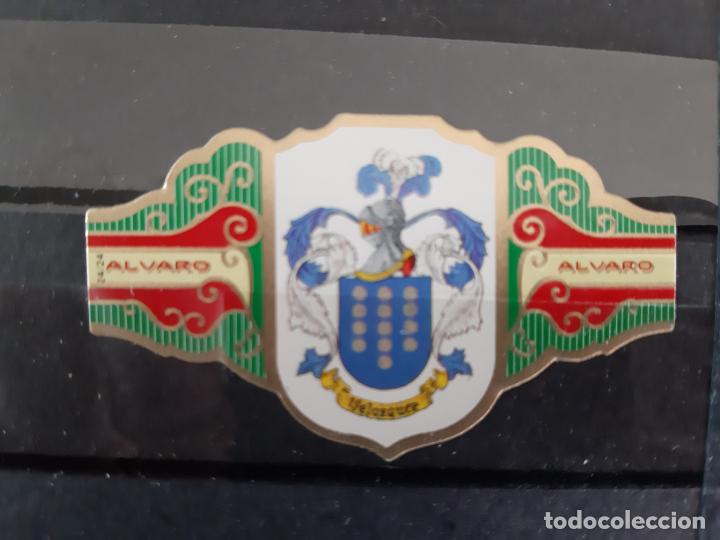 Vitolas de colecci&oacute;n: VITOLA ALVARO ESCUDO HERALDICO velazquez