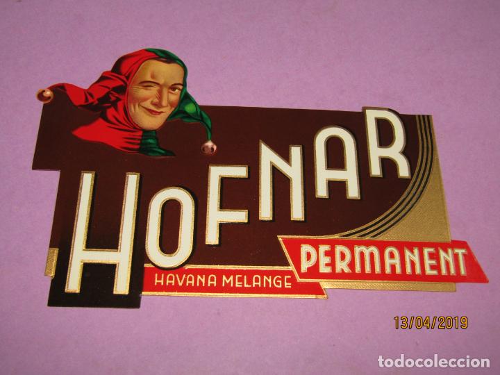 An&eacute;is de charuto de cole&ccedil;&atilde;o: Antigua Habilitaci&oacute;n de F&aacute;brica de Tabacos HOFNAR Litograf&iacute;a y Estampaci&oacute;n