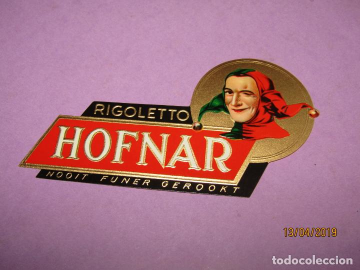 An&eacute;is de charuto de cole&ccedil;&atilde;o: Antigua Habilitaci&oacute;n de F&aacute;brica de Tabacos HOFNAR Litograf&iacute;a y Estampaci&oacute;n