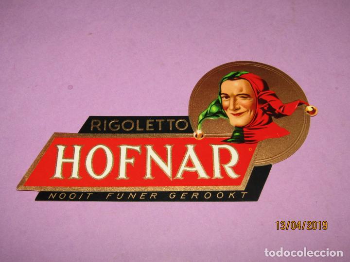 An&eacute;is de charuto de cole&ccedil;&atilde;o: Antigua Habilitaci&oacute;n de F&aacute;brica de Tabacos HOFNAR Litograf&iacute;a y Estampaci&oacute;n