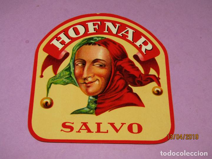 An&eacute;is de charuto de cole&ccedil;&atilde;o: Antigua Habilitaci&oacute;n de F&aacute;brica de Tabacos HOFNAR Litograf&iacute;a y Estampaci&oacute;n en Oro