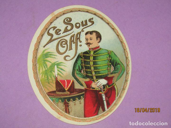 Vitolas de colecci&oacute;n: Litograf&iacute;a Habilitaci&oacute;n PAPELETA F&aacute;brica Tabacos Cuba Habana Litografiada y Estampados Oro