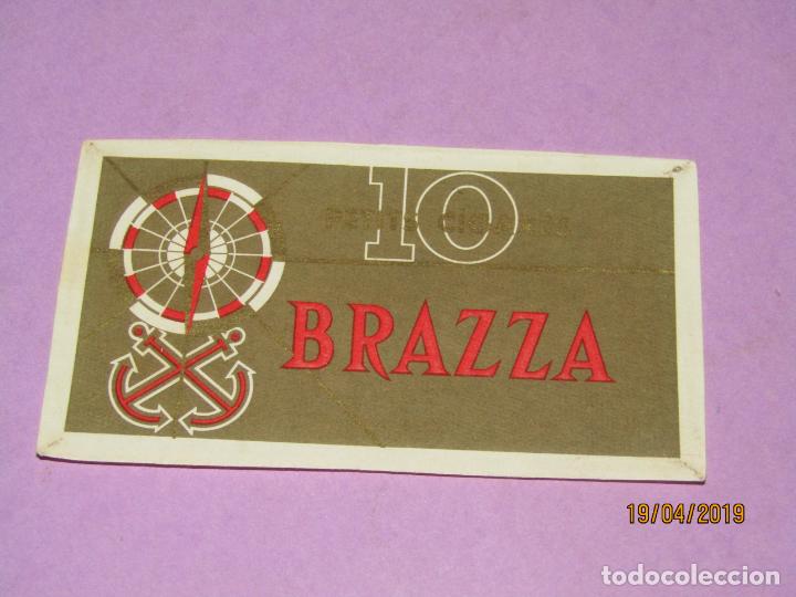 Sammlung von Banderolen: Antigua Habilitaci&oacute;n en Litograf&iacute;a TAPACLAVOS Tabacos con BRAZZA Estampaci&oacute;n en Oro