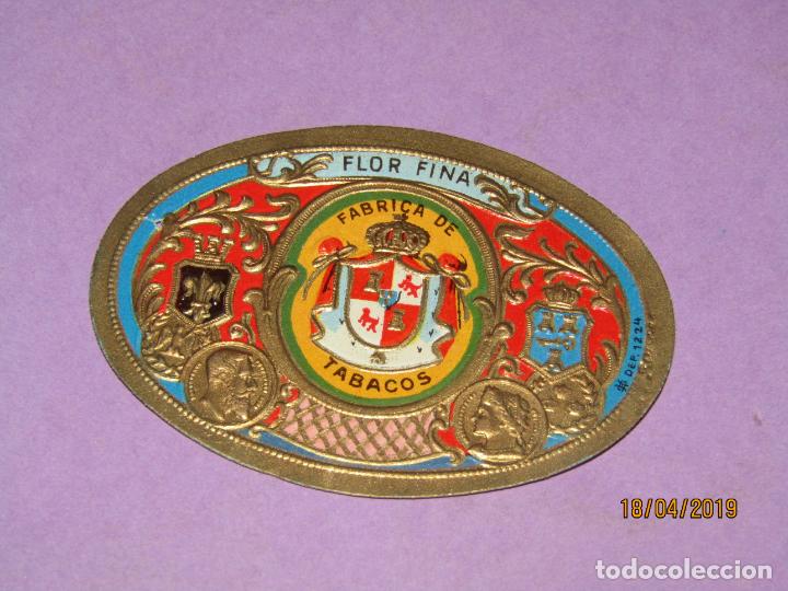 Sammlung von Banderolen: Antigua Habilitaci&oacute;n TAPACLAVOS en Litograf&iacute;a Tabacos con FLOR FINA Estampados en Oro