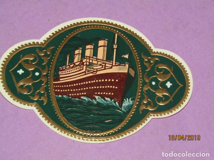 Sammlung von Banderolen: Antigua Habilitaci&oacute;n TAPACLAVOS en Litograf&iacute;a de Tabacos con Estampados en Oro