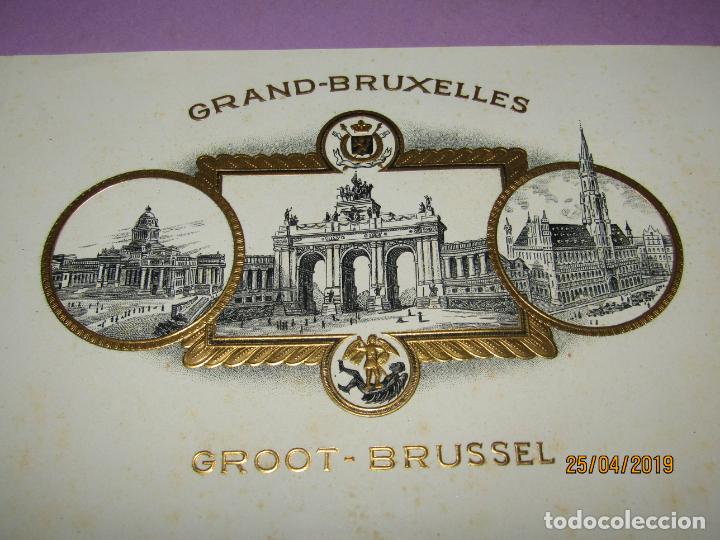 Sammlung von Banderolen: Antigua Habilitaci&oacute;n en Litograf&iacute;a de Tabacos con GRAND BRUXELLES Estampados en Oro