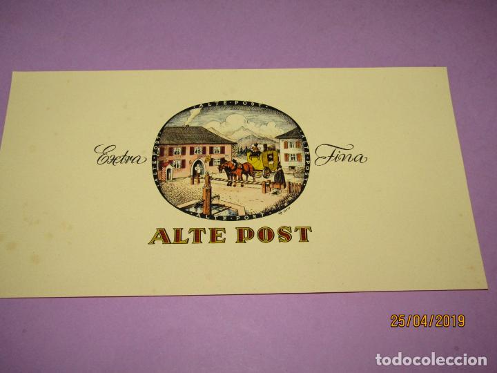 Collection cigar bands: Antigua Habilitaci&oacute;n en Litograf&iacute;a de Tabacos ALTE POST
