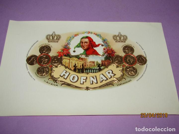 Collection cigar bands: Antigua Habilitaci&oacute;n en Litograf&iacute;a de Tabacos con HOFNAR Estampados en Oro