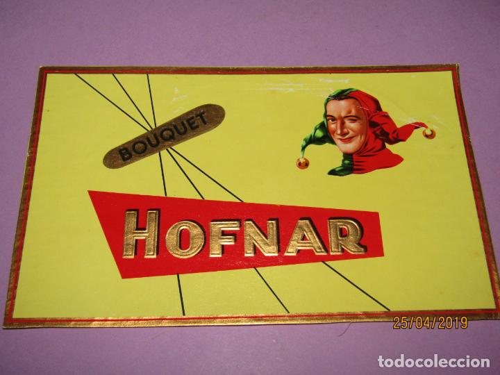 Collection cigar bands: Antigua Habilitaci&oacute;n en Litograf&iacute;a de Tabacos con HOFNAR Estampados en Oro