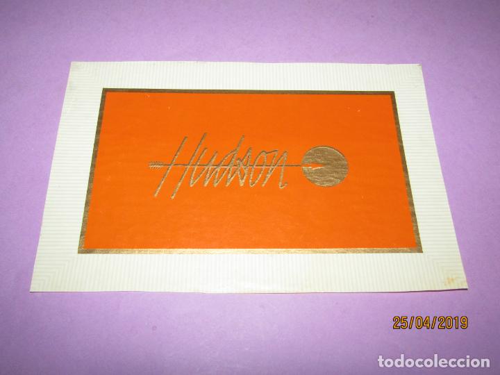 Collection cigar bands: Antigua Habilitaci&oacute;n en Litograf&iacute;a de Tabacos con HUDSON Estampados en Oro