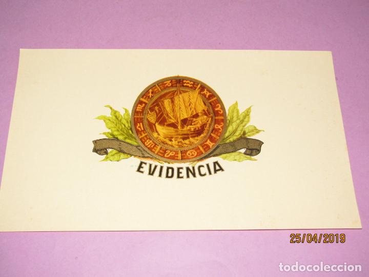 Collection cigar bands: Antigua Habilitaci&oacute;n en Litograf&iacute;a de Tabacos con EVIDENCIA Estampados en Oro