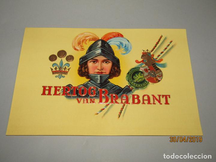 Collection cigar bands: Antigua Habilitaci&oacute;n en Litograf&iacute;a de Tabacos con HERTOG VAN BRABANT con Estampados en Oro