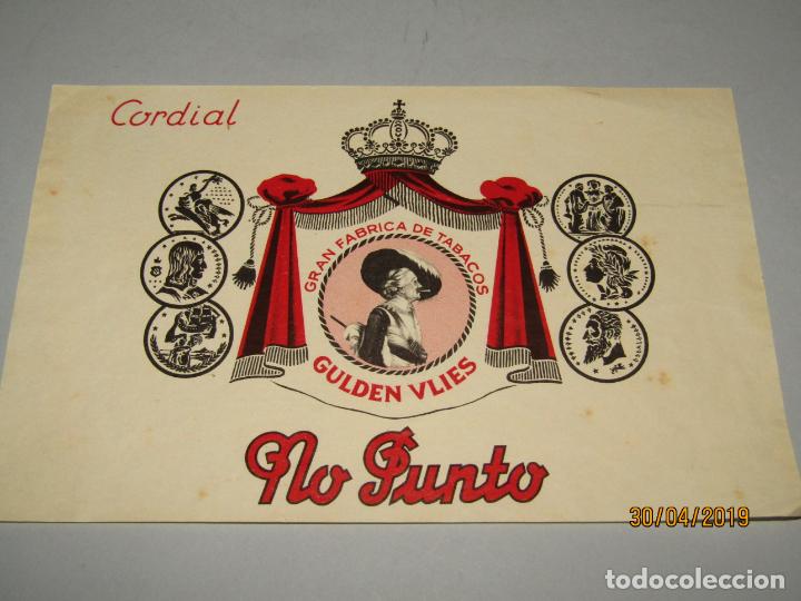 Collection cigar bands: Antigua Habilitaci&oacute;n en Litograf&iacute;a de Tabacos GULDEN VLIES con Estampados en Oro