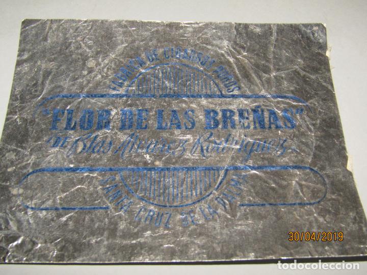 Collection cigar bands: Antigua Habilitaci&oacute;n en Litograf&iacute;a de Tabacos FLOR SE LAS BRE&Ntilde;AS