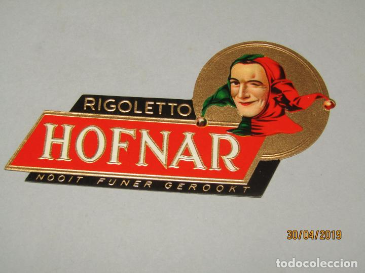 Sammlung von Banderolen: Antigua Habilitaci&oacute;n en Litograf&iacute;a de Tabacos con HOFNAR Estampados en Oro