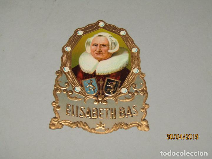 Sammlung von Banderolen: Antigua Habilitaci&oacute;n en Litograf&iacute;a de Tabacos con ELISABETH BAS Estampados en Oro