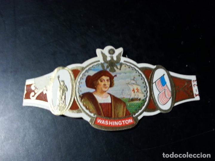 Vitolas de colecci&oacute;n: VITOLA  WASHINGTON - Foto 1