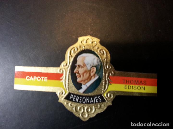 Vitolas de colecci&oacute;n: VITOLA CAPOTE THOMAS EDISON - Foto 1