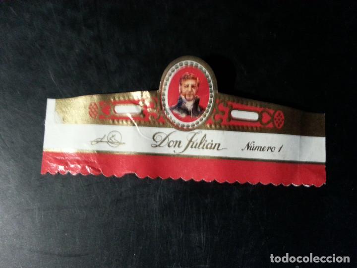 Vitolas de colecci&oacute;n: VITOLA DON JULIAN - Foto 1