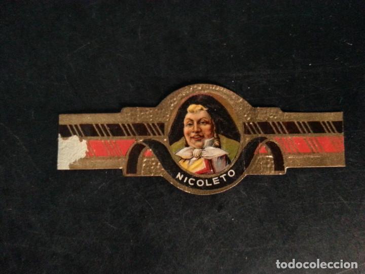 Vitolas de colecci&oacute;n: VITOLA NICOLETO - Foto 1