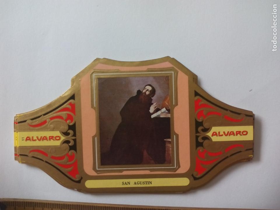 Vitolas de colecci&oacute;n: VITOLA. ALVARO. SERIE CUADROS DE PINTORES ESPA&Ntilde;OLES. N&ordm; 11. SAN AGUSTIN. RIBERA