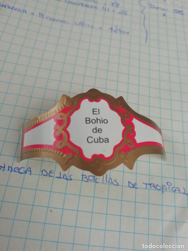 Vitolas de colecci&oacute;n: Antigua Vitola fumar tabaco cigarro puro el Bohio de Cuba