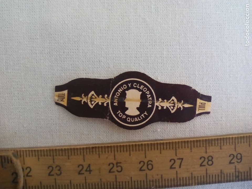 Vitolas de colecci&oacute;n: VITOLA . ANTONIO Y CLEOPATRA. CIGAR BAND. LABEL