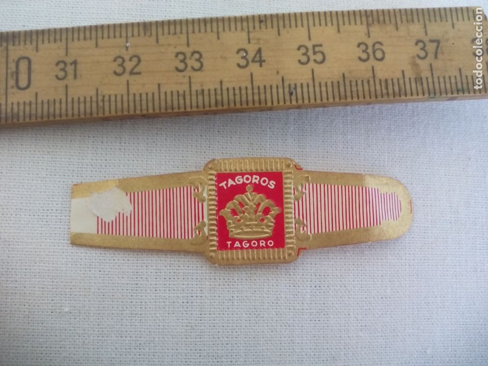Vitolas de colecci&oacute;n: VITOLA CL&Aacute;SICA. TAGOROS. TAGORO. CORONA.. CIGAR BAND. LABEL