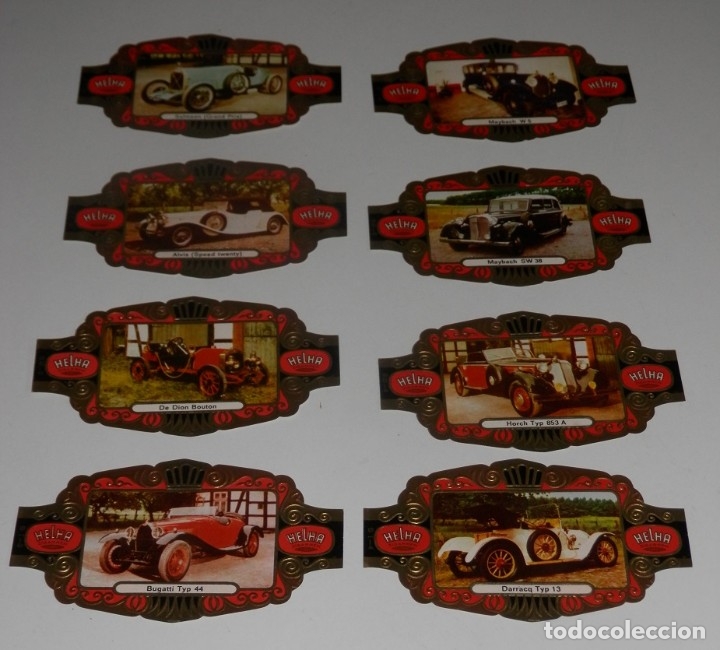 Vitolas de colecci&oacute;n: SERIE DE 24 VITOLAS DE LA MARCA HELHA