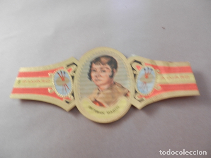 Vitolas de colecci&oacute;n: VITOLA DE PURO ALVARO SERIE PINTORES ESTEBAN MARCH.